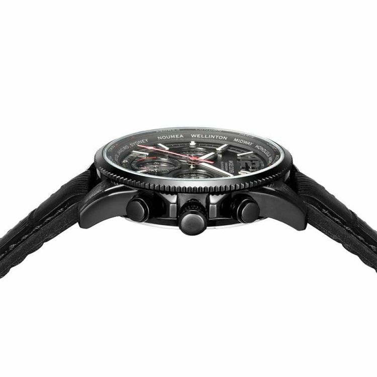 Angel Clover エンジェルクローバー MONDO SOLAR 腕時計 ソーラー メンズ 革ベルト おしゃれ ブランド ブラック オフィス ビジネス |  | 04