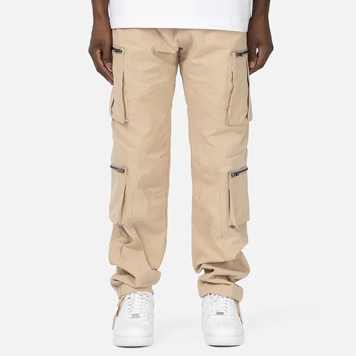 BLACKTAILOR ブラックテイラー N33 CARGO SAND ストリート ヒップホップ  カジュアル カーゴパンツ ワイド ベージュ |  | 02