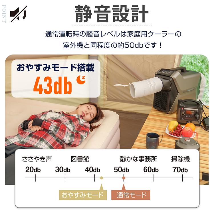 ポータブルクーラー 冷房 持ち運び ポータブル 冷風 除湿 送風