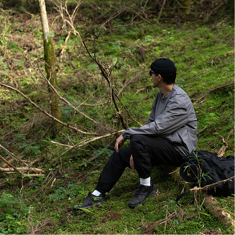 ROOT CO. ルートコー PLAY Stretch Smock 長袖シャツ メンズ おしゃれ