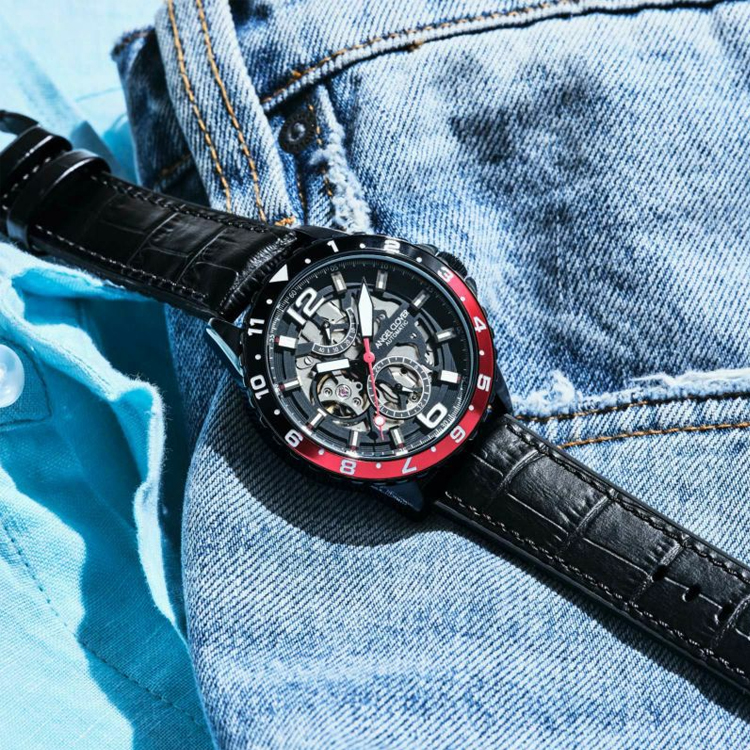 Angel Clover エンジェルクローバー TIMECRAFT DIVER AUTOMATIC 腕時計 自動巻き 革ベルト メンズ ブランド 就活 就職 ビジネス ギフト プレゼント |  | 01