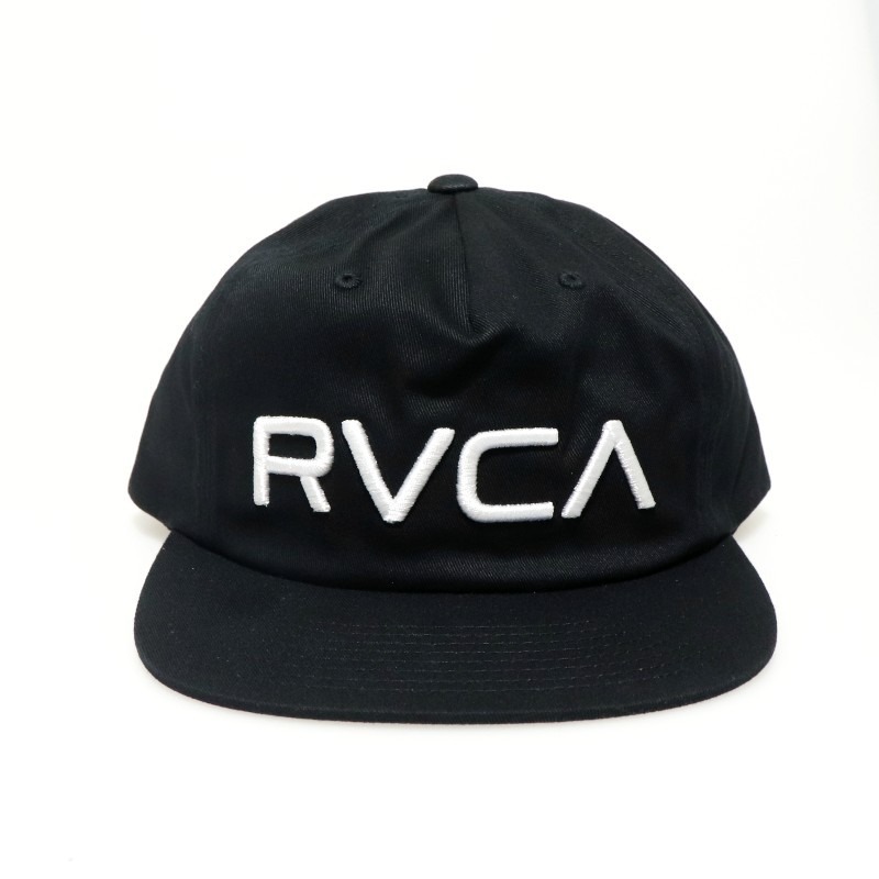 RVCA ストレートキャップ 帽子 CAP ブランド おしゃれ ロゴ フリーサイズ 男女兼用 カジュ...
