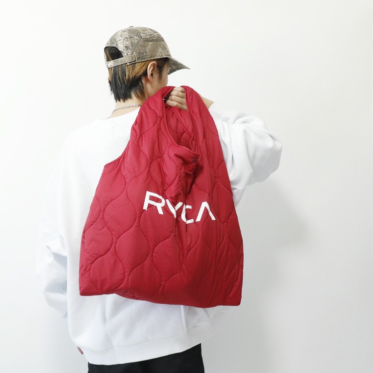 RVCA ルーカ メンズ QUILTING SHOPPER バッグ ショルダーバッグ