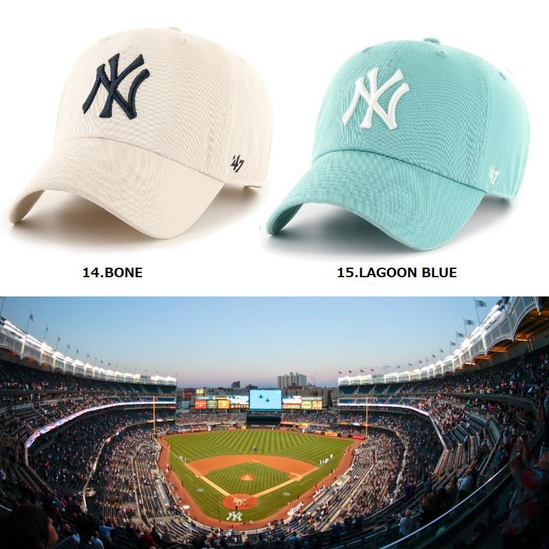 ’47 フォーティセブン ヤンキース キャップ クリーンナップ 帽子 NY Yankees CLEAN UP メジャーリーグ MLB スポーツ カジュアル | 47 | 08