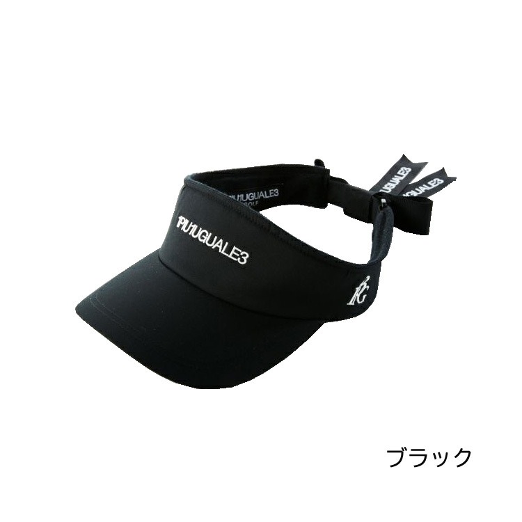 1PIU1UGUALE3 GOLF ウノピュウノウグァーレトレ RIBBON VISOR リボンバイザー サンバイザー レディース ゴルフ キャップ  帽子