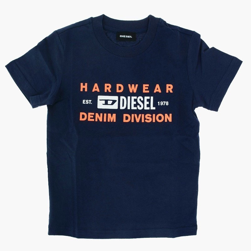 SALE セール DIESEL ディーゼル キッズ ジュニア プリントTシャツ 半袖 ブランド 子供...