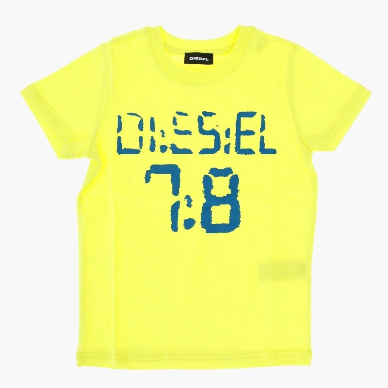 SALE セール DIESEL ディーゼル キッズ ジュニア プリントTシャツ 半袖 ブランド 子供...