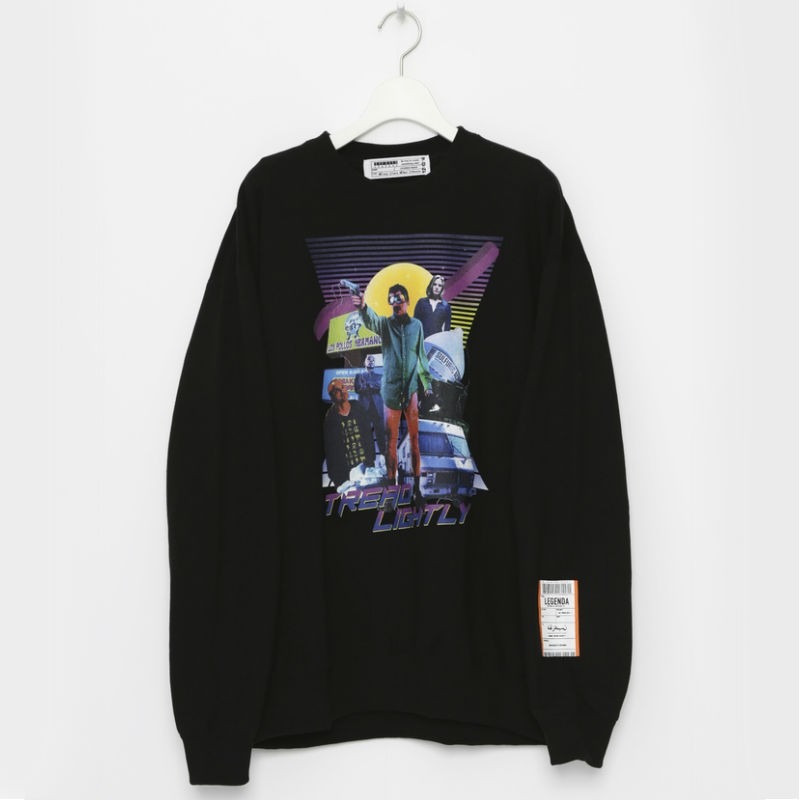 レジェンダ LEGENDA TREAD LIGHTLY ルーズシルエットスウェットトレーナー オーバーサイズ シルエット ストリート カジュアル |  | 01