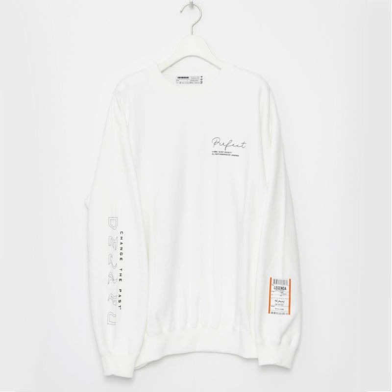 LEGENDA レジェンダ Perfect ルーズシルエットスウェットトレーナー メンズ レディース カジュアル ストリート オーバーサイズ |  | 01