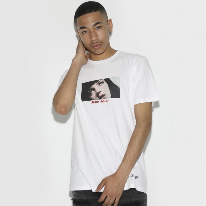 LEGENDA レジェンダ Helter Skelter ルーズシルエットクルーネックTシャツ 半袖 メンズ レディース ストリート オーバーサイズ ビッグシルエット |  | 02