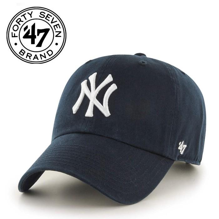 ’47 フォーティーセブン Yankees CLEAN UP ヤンキース キャップ 帽子 MLB NY 野球 カジュアル スポーツ アウトドア ロゴ | 47