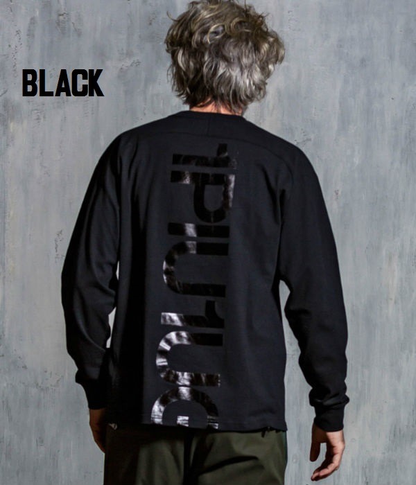 1PIU1UGUALE3 RELAX ウノ ピュ ウノ ウグァーレ トレ リラックス バックプリントビッグロングTシャツ tシャツ 長袖 ロンT メンズ オーバーサイズ mens ブランド |  | 02