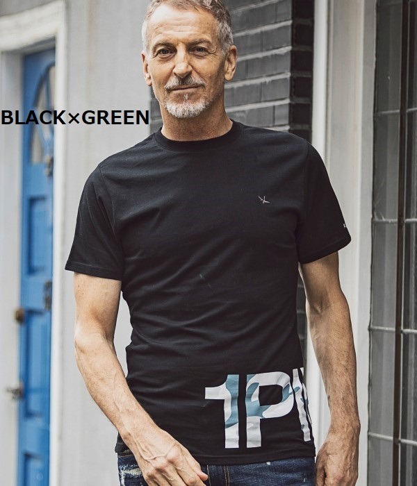 1PIU1UGUALE3 RELAX ウノピゥウノウグァーレトレ カモ柄ロゴ半袖Tシャツ カットソー カジュアル 迷彩 おしゃれ ブランド | 1PIU1UGUALE3 RELAX | 04