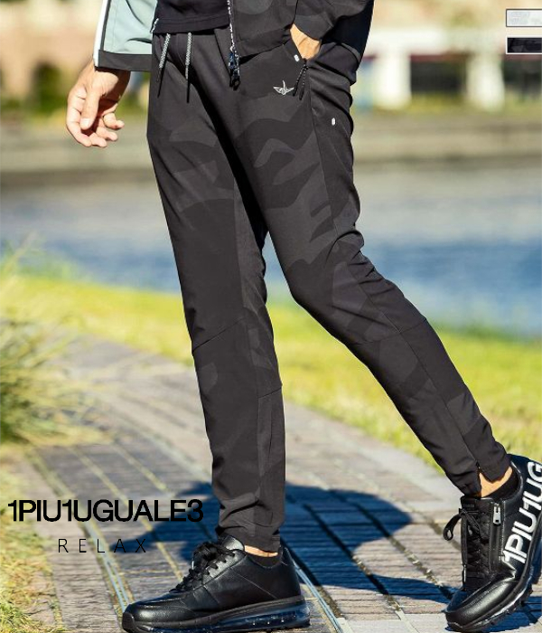Kappa × 1PIU1UGUALE3 RELAX ストレッチスラックス 1PIU1UGUALE3 RELAX × Kappa ウノピゥウノウグァーレトレ