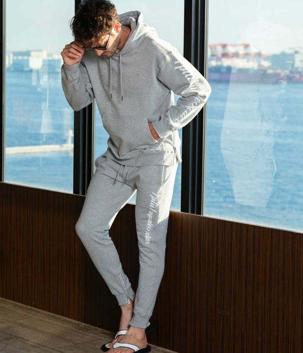 1PIU1UGUALE3 RELAX ウノピゥウノウグァーレトレ リラックス グリッターロゴスウェットパンツ メンズ ジョガーパンツ ジャージ カジュアル スポーツ | 1PIU1UGUALE3 RELAX | 14