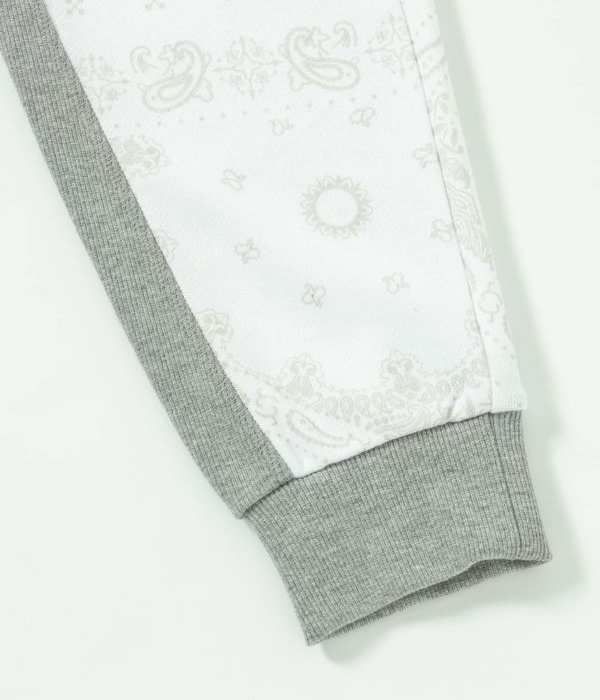 1PIU1UGUALE3 RELAX ウノピゥウノウグァーレトレ リラックス カモ×ペイズリー柄スウェットパンツ メンズ ジョガーパンツ カジュアル スポーツ ジャージ ジム | 1PIU1UGUALE3 RELAX | 17