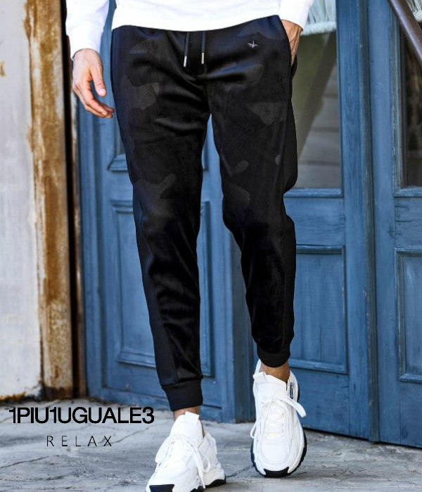 1PIU1UGUALE3 RELAX ウノピゥウノウグァーレトレ リラックス カモ柄