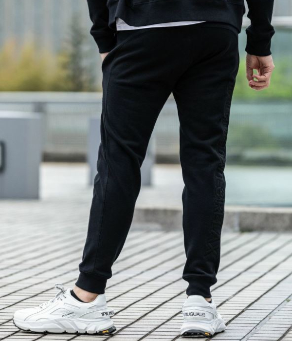 1PIU1UGUALE3 RELAX ウノピゥウノウグァーレトレ リラックス サイドロゴスウェットパンツ メンズ ジャージ カジュアル スポーツ ルームウェア スリム | 1PIU1UGUALE3 RELAX | 15