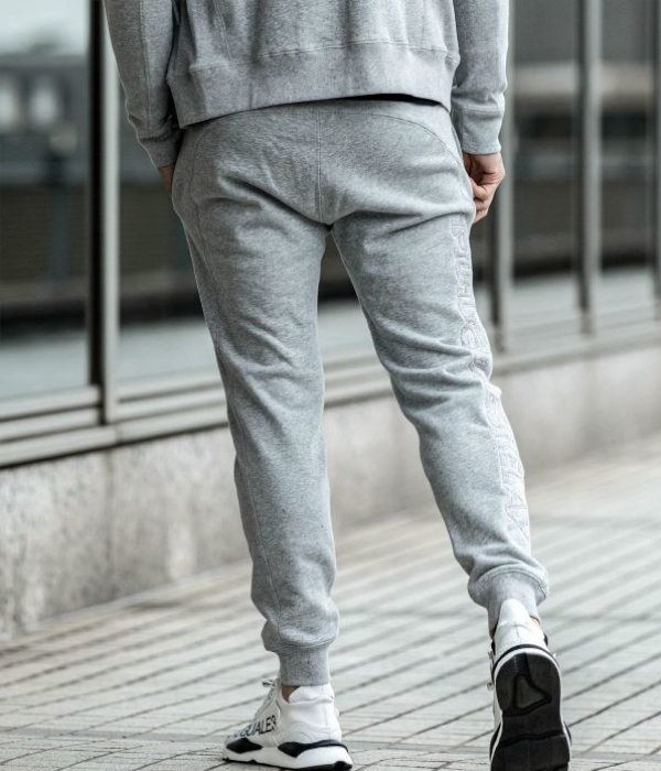 1PIU1UGUALE3 RELAX ウノピゥウノウグァーレトレ リラックス サイドロゴスウェットパンツ メンズ ジャージ カジュアル スポーツ ルームウェア スリム | 1PIU1UGUALE3 RELAX | 04