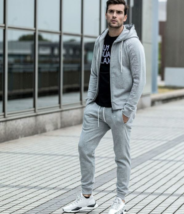 1PIU1UGUALE3 RELAX ウノピゥウノウグァーレトレ リラックス サイドロゴスウェットパンツ メンズ ジャージ カジュアル スポーツ ルームウェア スリム | 1PIU1UGUALE3 RELAX | 05