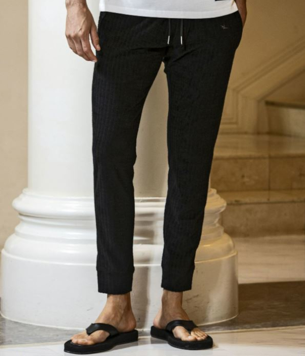 1PIU1UGUALE3 RELAX ウノピゥウノウグァーレトレ リラックス ブロックパイルパンツ メンズ ジャージ スリム カジュアル ルームウェア 部屋着 1PIU1UGUALE3 RELAX ウノピゥウノウグァーレトレ リラックス ブロック