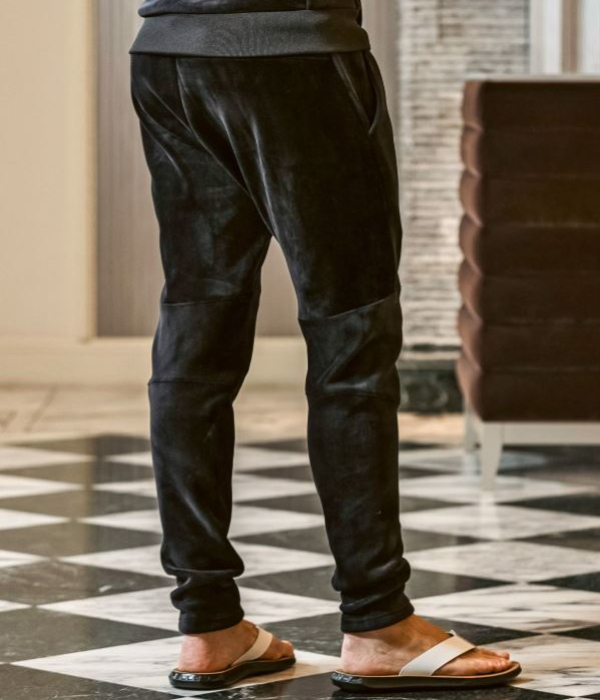 1PIU1UGUALE3 RELAX ウノピゥウノウグァーレトレ リラックス ヘビーベロアサルエルパンツ メンズ カジュアル ジョガーパンツ ルームウェア 部屋着 | 1PIU1UGUALE3 RELAX | 03