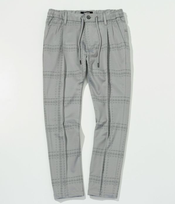 1PIU1UGUALE3 RELAX ウノピゥウノウグァーレトレ リラックス ウィンドウペンジャガードスラックス メンズ スーツパンツ スリム きれいめ 男性 | 1PIU1UGUALE3 RELAX | 01