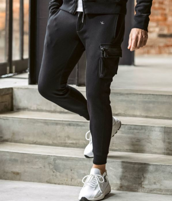 1PIU1UGUALE3 RELAX ウノピゥウノウグァーレトレ リラックス ビッグファスナーカーゴポケットスウェットパンツ ジョガーパンツ メンズ ジャージ カジュアル | 1PIU1UGUALE3 RELAX | 09