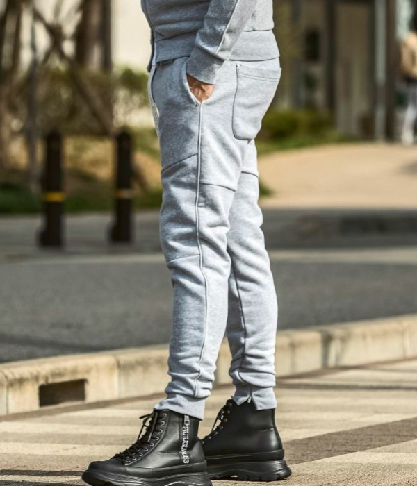 1PIU1UGUALE3 RELAX ウノピゥウノウグァーレトレ リラックス パイピングロゴワイドスピンドルジョガーパンツ スウェット メンズ ジャージ カジュアル スポーツ | 1PIU1UGUALE3 RELAX | 10