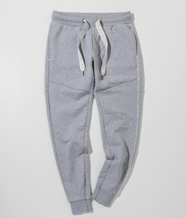 1PIU1UGUALE3 RELAX ウノピゥウノウグァーレトレ リラックス パイピングロゴワイドスピンドルジョガーパンツ スウェット メンズ ジャージ カジュアル スポーツ | 1PIU1UGUALE3 RELAX | 01