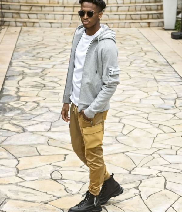 1PIU1UGUALE3 RELAX ウノピゥウノウグァーレトレ リラックス ブライトストレッチクレイジーカーゴパンツ メンズ カジュアル ミリタリー ストリート | 1PIU1UGUALE3 RELAX | 07