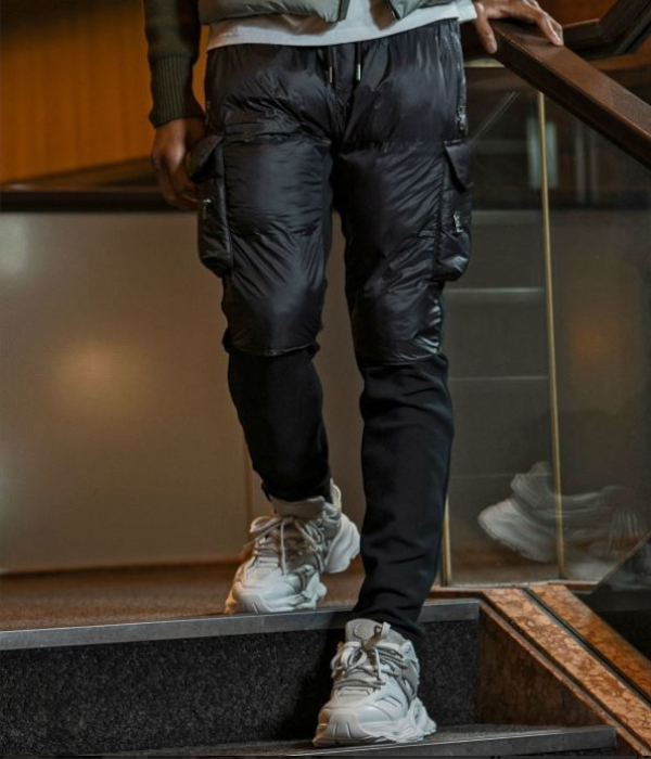 1PIU1UGUALE3 RELAX ウノピゥウノウグァーレトレ リラックス スーパーライトテックパデッドパンツ メンズ カーゴパンツ カジュアル ミリタリー 中綿 | 1PIU1UGUALE3 RELAX | 03