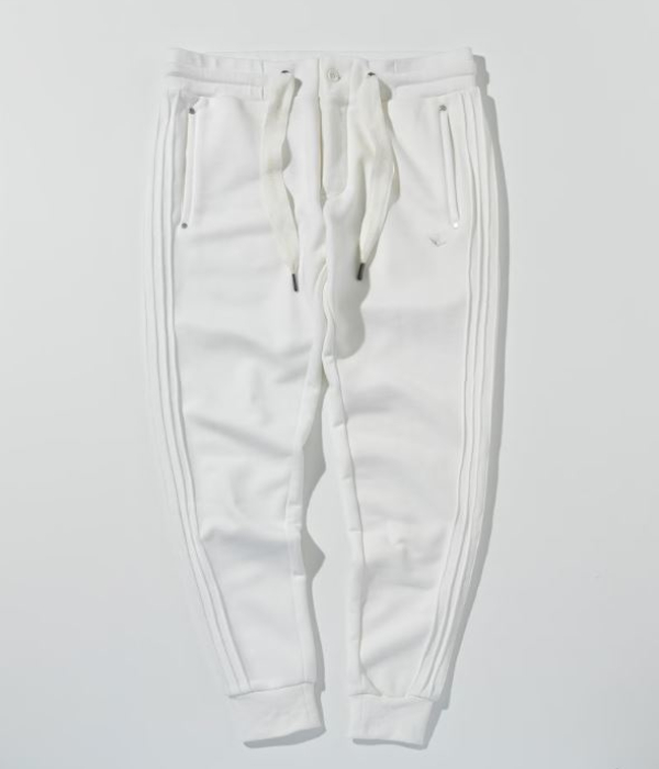 1PIU1UGUALE3 RELAX ウノピゥウノウグァーレトレ リラックス ピンタックラインジョガーパンツ メンズ ジャージ スウェット スリム カジュアル スポーツ | 1PIU1UGUALE3 RELAX | 01