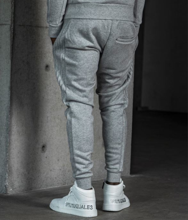 1PIU1UGUALE3 RELAX ウノピゥウノウグァーレトレ リラックス ピンタックラインジョガーパンツ メンズ ジャージ スウェット スリム カジュアル スポーツ | 1PIU1UGUALE3 RELAX | 05