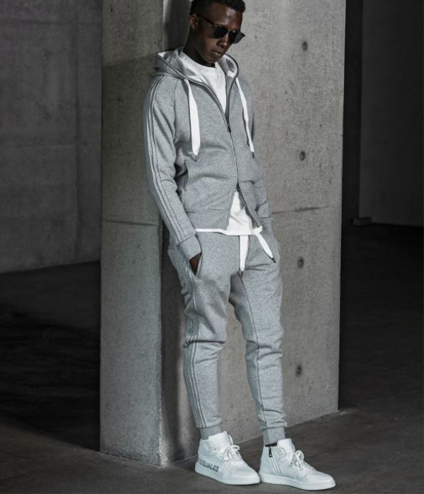 1PIU1UGUALE3 RELAX ウノピゥウノウグァーレトレ リラックス ピンタックラインジョガーパンツ メンズ ジャージ スウェット スリム カジュアル スポーツ | 1PIU1UGUALE3 RELAX | 06