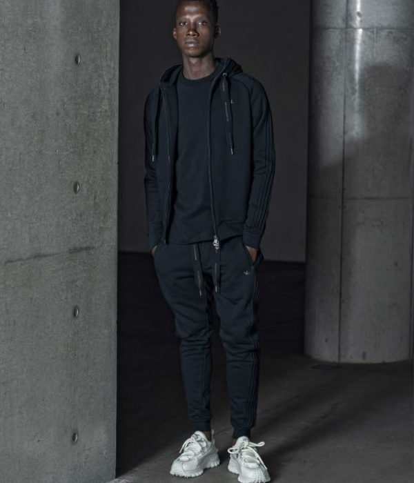 1PIU1UGUALE3 RELAX ウノピゥウノウグァーレトレ リラックス ピンタックラインジョガーパンツ メンズ ジャージ スウェット スリム カジュアル スポーツ | 1PIU1UGUALE3 RELAX | 09