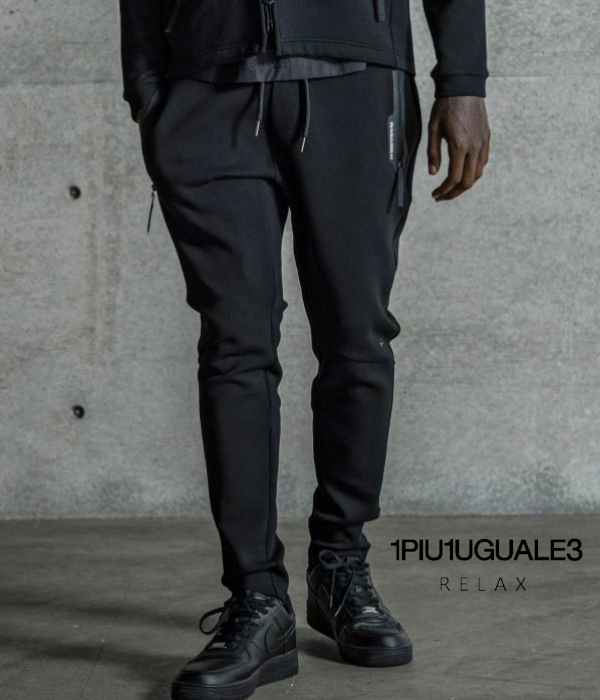1PIU1UGUALE3 RELAX ウノピゥウノウグァーレトレ リラックス バーティカルポケットテックジョガーパンツ メンズ ジャージパンツ スポーツ トレーニング | 1PIU1UGUALE3 RELAX