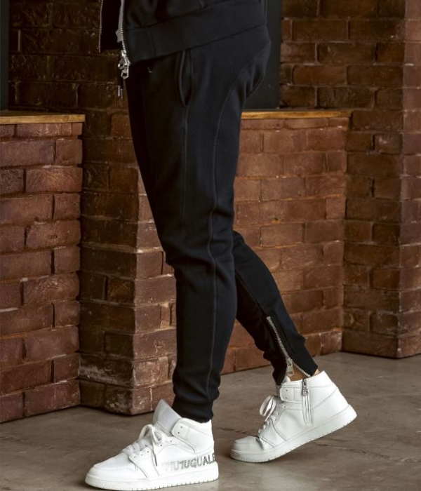 1PIU1UGUALE3 RELAX ウノピゥウノウグァーレトレ リラックス メタルジップジョガーパンツ メンズ ジャージ スウェット スリム カジュアル スポーツ | 1PIU1UGUALE3 RELAX | 03