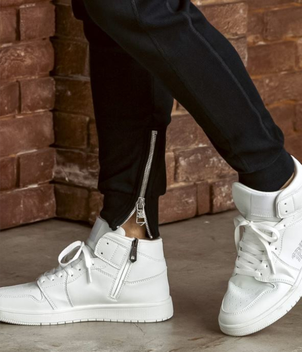 1PIU1UGUALE3 RELAX ウノピゥウノウグァーレトレ リラックス メタルジップジョガーパンツ メンズ ジャージ スウェット スリム カジュアル スポーツ | 1PIU1UGUALE3 RELAX | 05