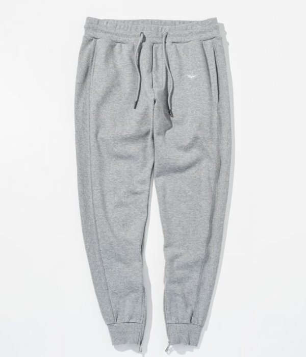 1PIU1UGUALE3 RELAX ウノピゥウノウグァーレトレ リラックス メタルジップジョガーパンツ メンズ ジャージ スウェット スリム カジュアル スポーツ | 1PIU1UGUALE3 RELAX | 01