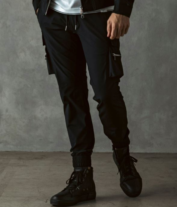 1PIU1UGUALE3 RELAX ウノピゥウノウグァーレトレ リラックス 接触冷感グレンチェックナイロンカーゴパンツ メンズ カジュアル ミリタリー ストリート | 1PIU1UGUALE3 RELAX | 04