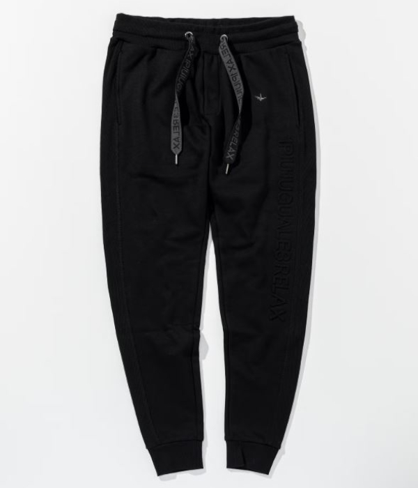 1PIU1UGUALE3 RELAX ウノピゥウノウグァーレトレ リラックス エンボスロゴジョガーパンツ メンズ ジャージ スウェット スリム カジュアル スポーツ | 1PIU1UGUALE3 RELAX | 03