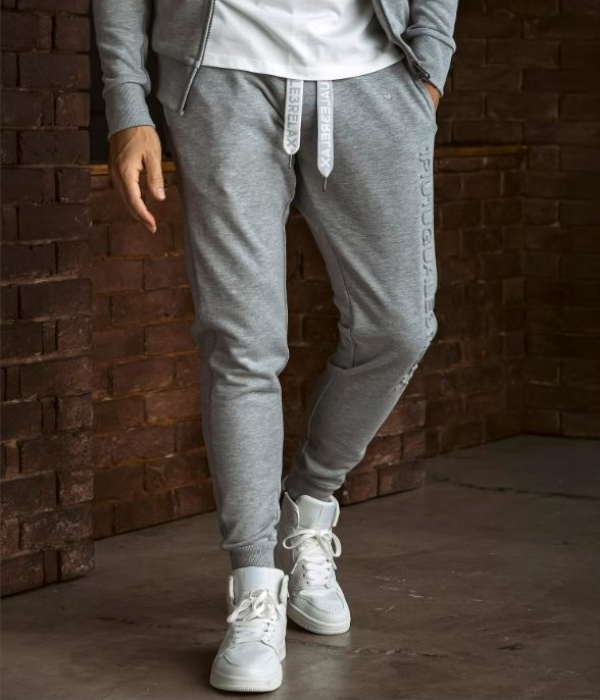 1PIU1UGUALE3 RELAX ウノピゥウノウグァーレトレ リラックス エンボスロゴジョガーパンツ メンズ ジャージ スウェット スリム カジュアル スポーツ | 1PIU1UGUALE3 RELAX | 08