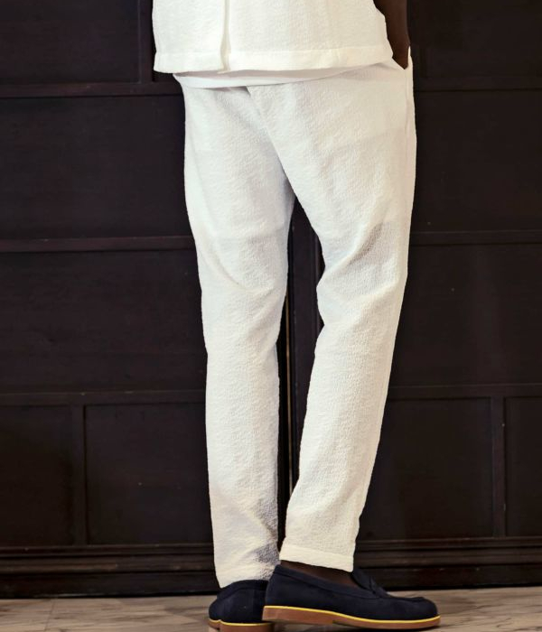 1PIU1UGUALE3 RELAX ウノピゥウノウグァーレトレ リラックス クレープニットスラックス メンズ パンツ 細身 スリム カジュアル きれいめ 1PIU1UGUALE3 RELAX ウノピゥウノウグァーレトレ リラックス クレープ