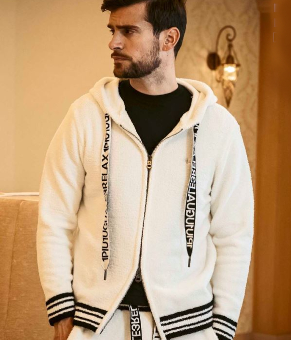 SALE セール 1PIU1UGUALE3 RELAX ウノピゥウノウグァーレトレ リラックス ニットパーカー＆パンツセット ルームウェア ラグジュアリー もこもこ 1PIU1UGUALE3 RELAX セール ウノピゥウノウグァーレトレ リラックス