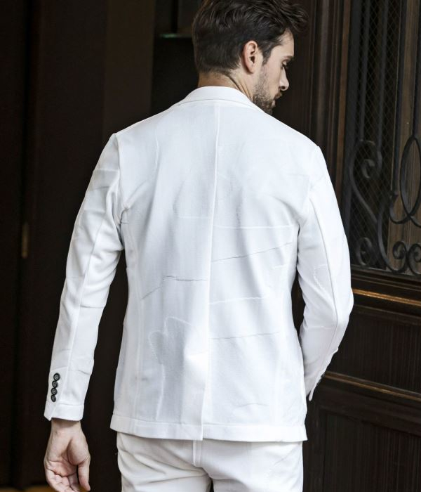 1PIU1UGUALE3 RELAX ウノピゥウノウグァーレトレ リラックス ビッグカモジャガードジャケット メンズ テーラードジャケット シングル スーツ 春夏 きれいめ | 1PIU1UGUALE3 RELAX | 09