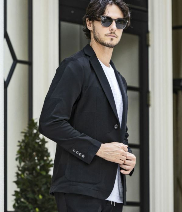 1PIU1UGUALE3 RELAX ウノピゥウノウグァーレトレ リラックス ビッグカモジャガードジャケット メンズ テーラードジャケット シングル スーツ 春夏 きれいめ | 1PIU1UGUALE3 RELAX | 01