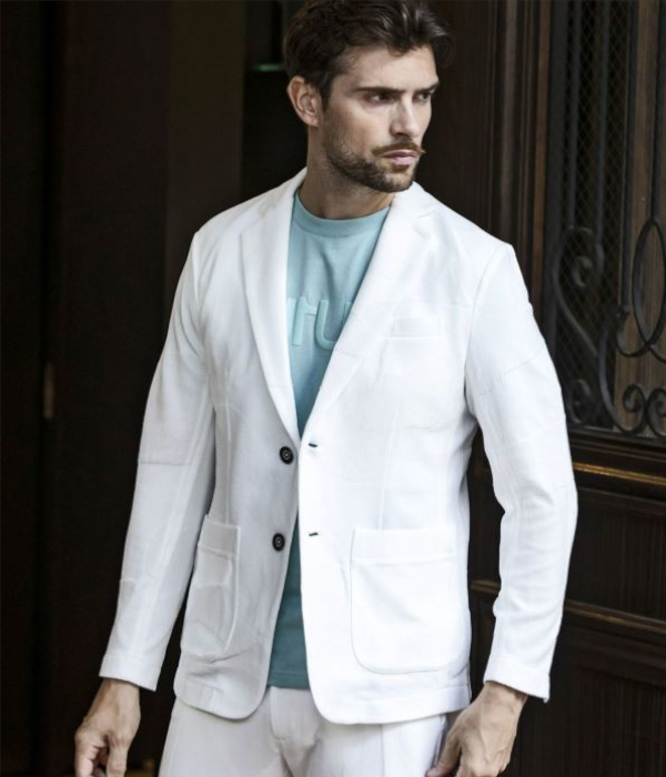 1PIU1UGUALE3 RELAX ウノピゥウノウグァーレトレ リラックス ビッグカモジャガードジャケット メンズ テーラードジャケット シングル スーツ 春夏 きれいめ | 1PIU1UGUALE3 RELAX | 08