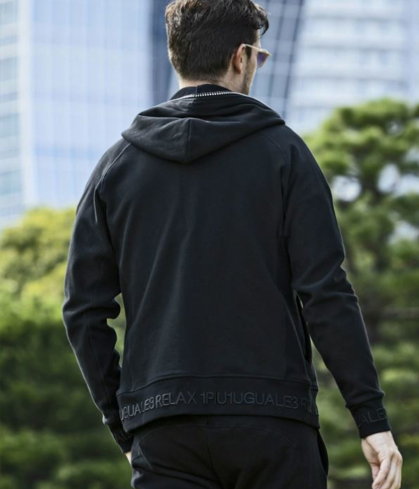 1PIU1UGUALE3 RELAX ウノピゥウノウグァーレトレ リラックス リブ刺繍