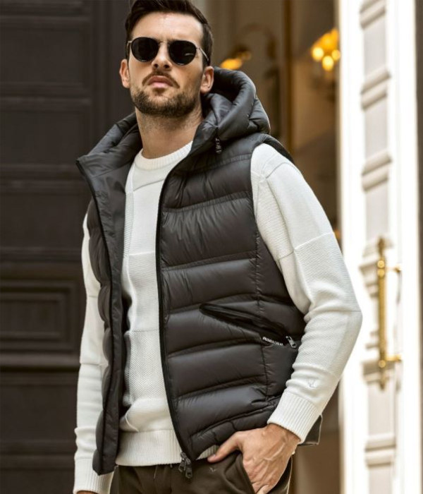 1PIU1UGUALE3 RELAX ウノピゥウノウグァーレトレ リラックス スーパーライトテックダウンベスト メンズ アウター カジュアル 男性 秋冬 防寒 | 1PIU1UGUALE3 RELAX | 07